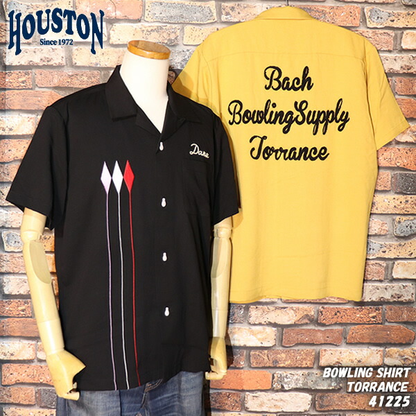 【綺麗】HOUSTON｜ヒューストン，ボウリングシャツ，開襟，ホットドッグ 楽天市場】HOUSTONヒューストン◇HST BOWLING SHIRT◇◇HOT DOG