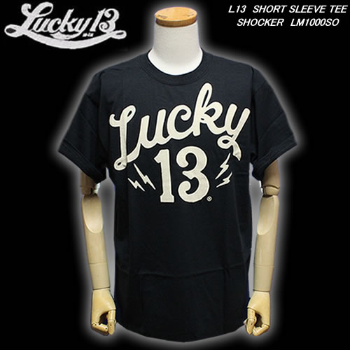 Rocknroll Lucky 13 Lucky 13 L13 Short Sleeve Tee Shocker