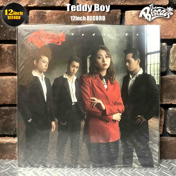 [未使用品 アナログレコード 12]　The Biscats　Teddy Boy The Biscats/ Teddyboy 12inch single Record アナログレコード
