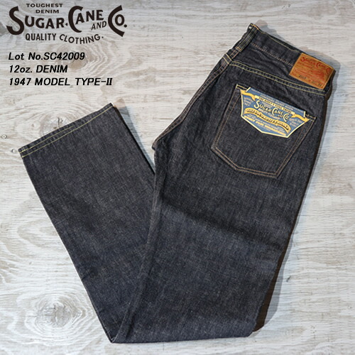Sugarcane & Co. Lot 1942 W40 L34 デニムジーンズ 楽天市場】SUGAR CANE 1942モデル14.25オンスブルーデニム