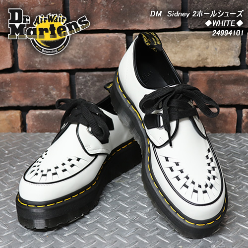 楽天市場 Dr Martensドクターマーチン Dm Sidney 2ホールシューズ White Cream Soda Shop Garage Paradise