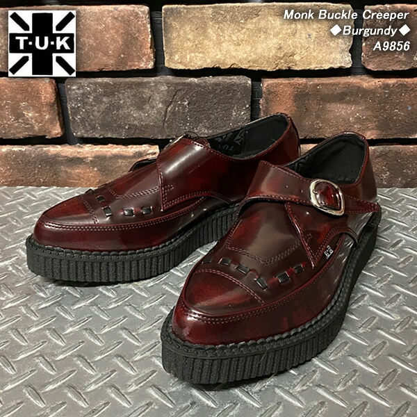 楽天市場】T.U.K.Pointed Buckle Creeperモンクストラップポイン