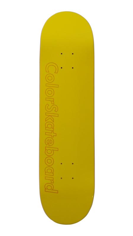 COLOR SKATEBOARDS RESIN-7 キッズ用7.25インチ デッキのみ カラースケートボード