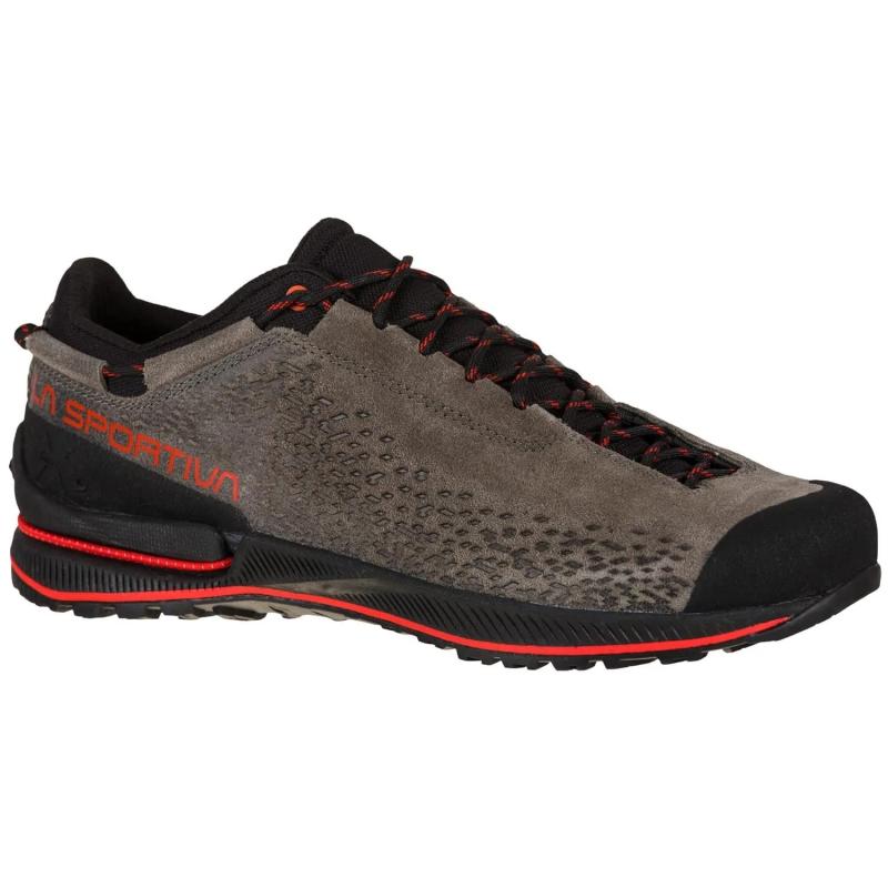天使の都市 SPORTIVA (ラ・スポルティバ) TX2 EVO Leather 横梁 X2 EVO なめし革 27X 色つや：炭素×ゴジベリー EU44大きさ [並行輸入品]