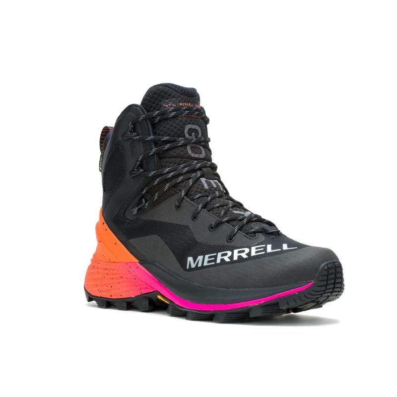MERRELL(メレル) レディース MTL THERMO ROGUE 4 MID GORE-TEXスノーブーツ BURGUNDY/PINE-ブラック/ブラック-ブラック/マルチカラー
