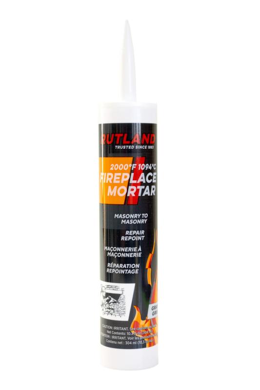 Rutland Gray Fireplace Mortar - 10 .3 oz Tube|ロックオンショップ