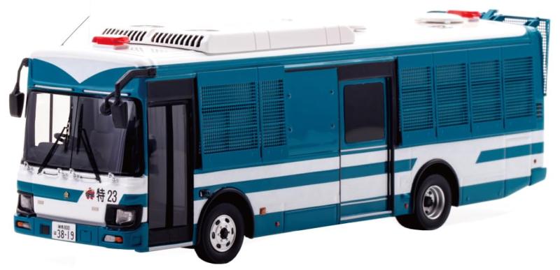 RAI'S 1/43 いすゞ エルガミオ 2023 警視庁警備部機動隊大型人員輸送車両 (特23) 完成品 HL432302｜ロックオンショップ