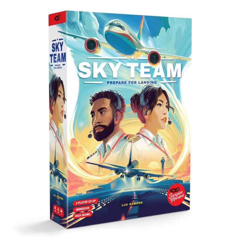 スコーピオン仮面スカイチーム | 2024年ゲームオブザイヤーに投票済み | ベスト2プレイヤーゲーム | 一緒に飛行機を着陸させる | 対象年齢14歳以上 | 20分