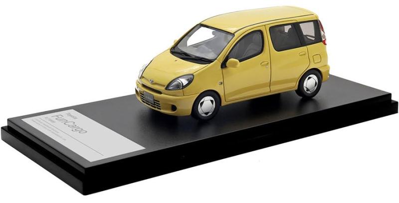 インターアライド (INTERALLIED) Hi Story 1/43 Toyota FunCargo X (1999) イエローマイカメタリック 完成品 HS527YE｜ロックオンショップ