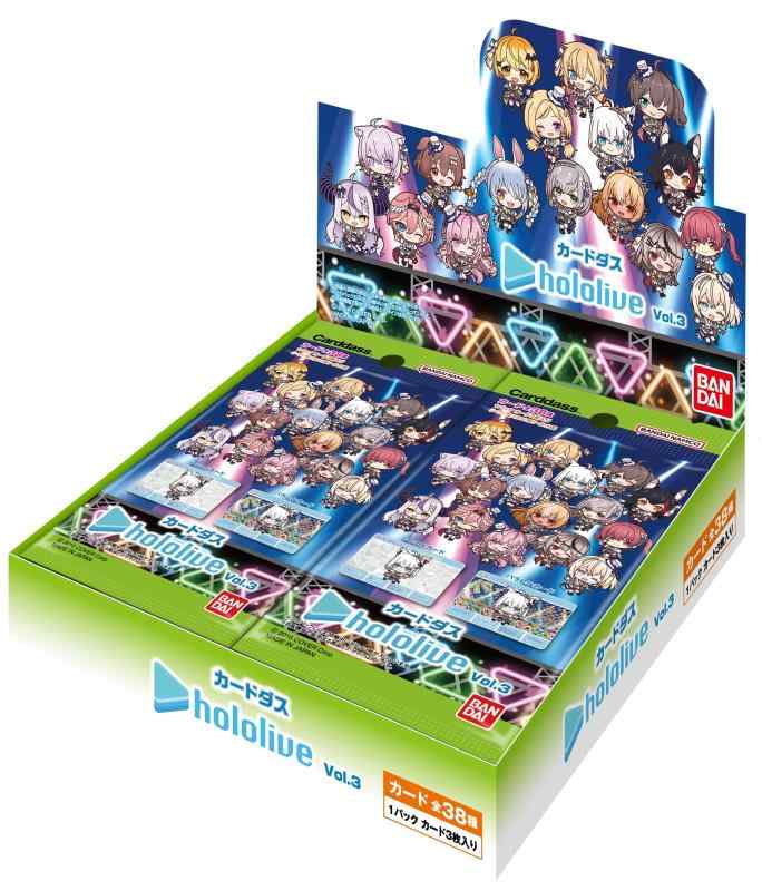 バンダイ (BANDAI) カードダス hololive Vol.3(パック) (BOX)20パック入