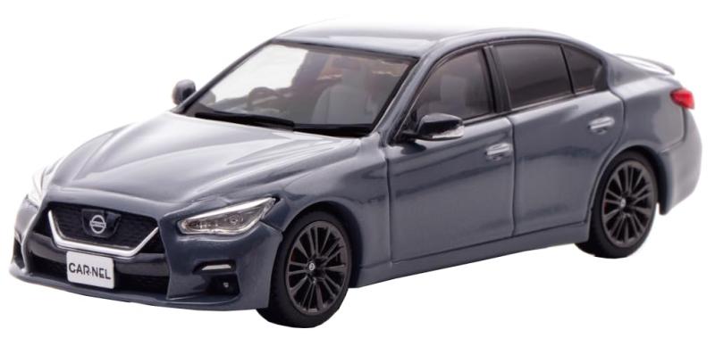 CARNEL 1/43 日産 地上地平 400R Carbon Exterior Package (V37) 2020 Slate Grey 切り上げる品 CN432008