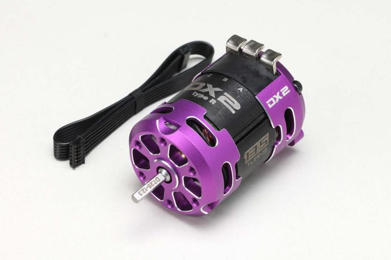 ヨコモ (YOKOMO) DX2 Type-R ブラシレスモーター 13.5T (紫) ドリフト動作 (12.3x7.25x24) ラジコン用ブラシレスモータ- RPM-D2135RP