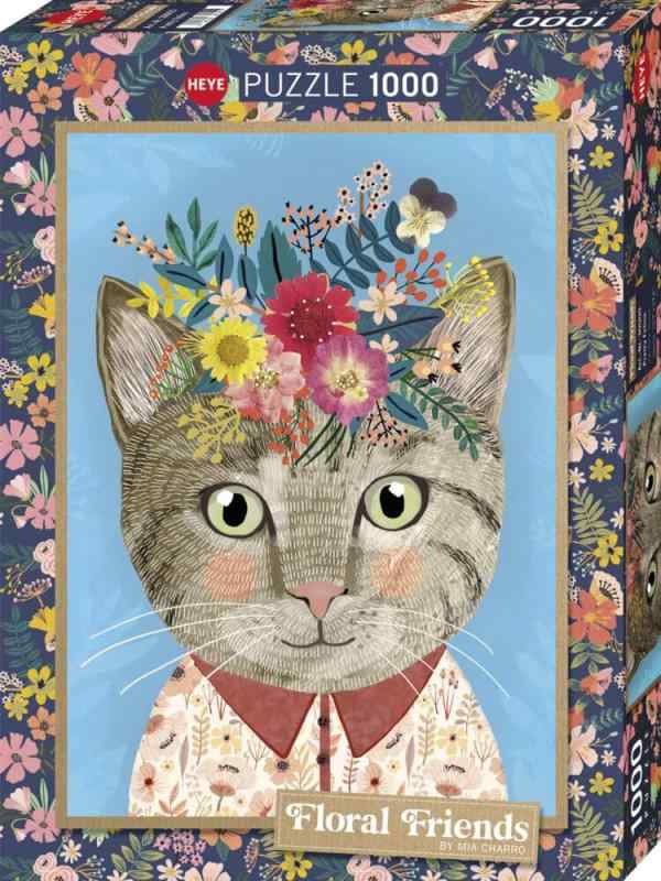 1000ピース HEYE PUZZLE ヘイパズル Mia Charro : Pretty Feline 50×70cm 30000