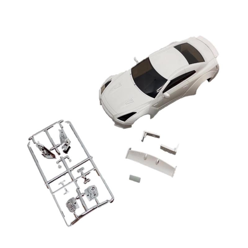 京商 ミニッツ 用 LB GT-R ホワイトボディ セット for for Kyosho Mini-Z MR-03