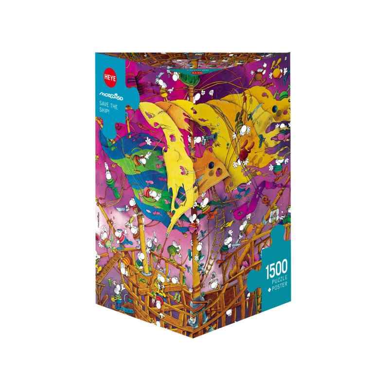HEYE Puzzle ヘイパズル Save The Ship: 1500 Teile 29924