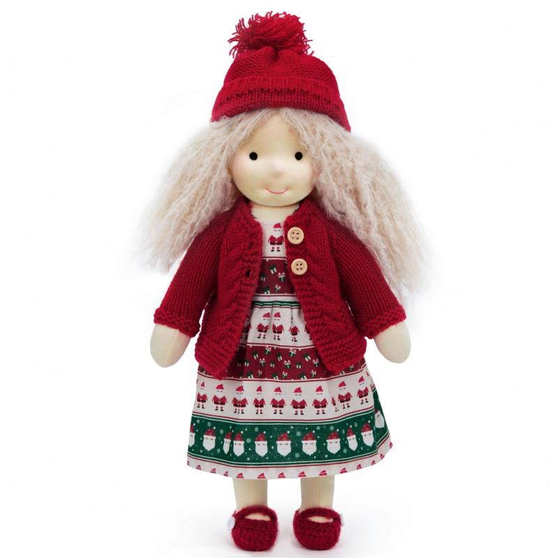 BlissfulPixie Waldorf Doll 手作りあやつり人形 うしろ帯の差し上げ物 可愛らしい ぬいぐるみ 赤ちゃんたちに至適なあやつり人形-FBA-CC5