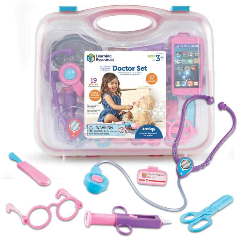 [ラーニング リソース]Learning Resources Pretend & Play Assorted Pink Doctor Playset, Pink, Standard Packaging LER9048-P [並行輸入品]
