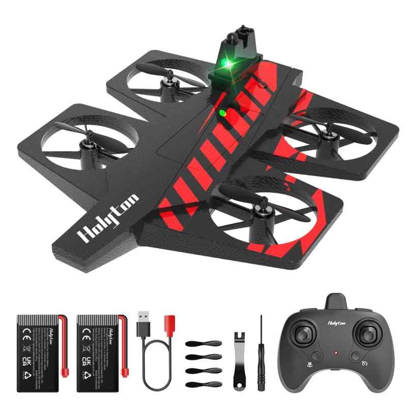 DEERC ラジコン 飛行機 100g未満 戦闘機 おもちゃ 40分飛行 2.4GHz 6軸ジャイロ 軽量 低電力アラート 2段階スピード切替 EPP素材 耐久性 初心者 大人 子供用 RCグライダー 技適認証済｜ロックオンショップ