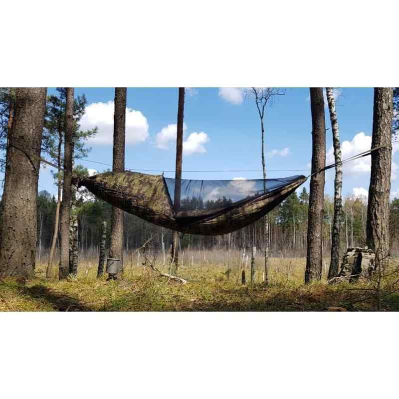 【BUSHMEN travel gear】 【ブッシュメン トラベル ギア】 BUSHBED Hammock Olive/BUSHBED PRO/camo