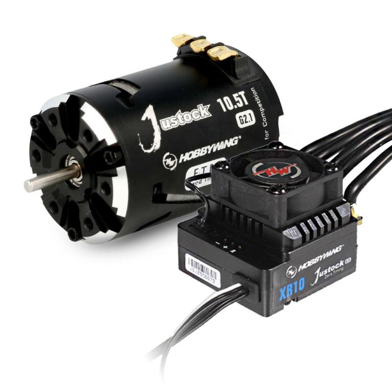 HOBBYWING COMBO-XR10 Justock G3S ESC & 3650 SD G2.1 ブラシレスモーター【1/10, 1/12用】|ロックオンショップ
