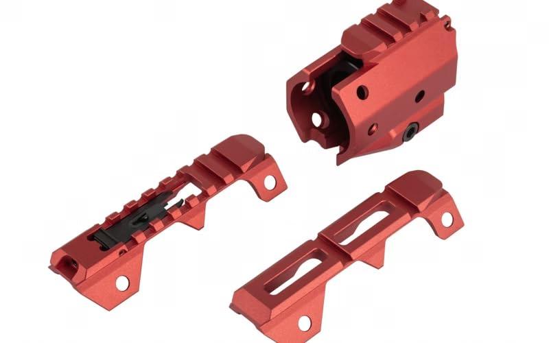 桑田商会 (Kuwatashokai) EMG JAPAN STRIKE INDUSTRIES ハンドガードアタッチメント RED EMG-RAS-109-02-RD｜ロックオンショップ