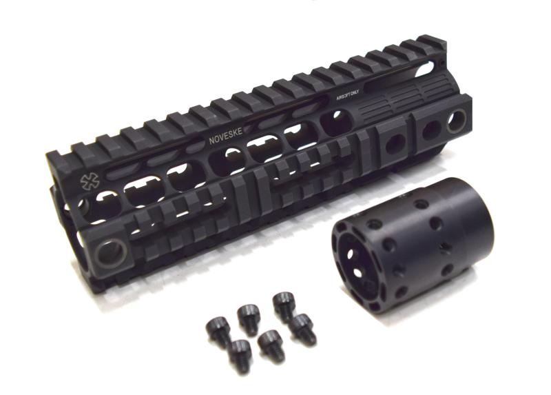 MADBULL マッドブルエアソフト Noveske フリーフロートハンドガード 7.25インチ N02-026｜ロックオンショップ 19,285円