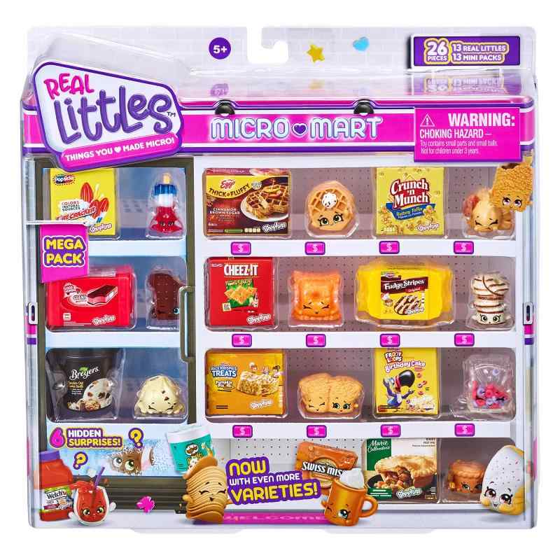 Shopkins Real Littles メガパック | リアルリトル13個 + 本物のブランドミニパック13個 (合計26個) スタイルは異なる場合があります。|ロックオンショップ