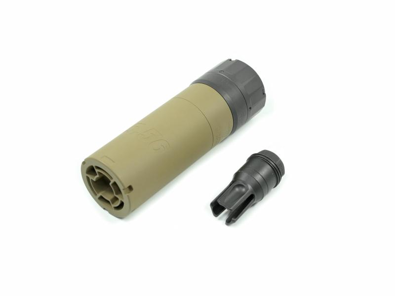 S&amp;S シグ SLX 556-QDタイプ トイガン用サイレンサー サプレッサー&amp;フラッシュハイダーセット｜ロックオンショップ