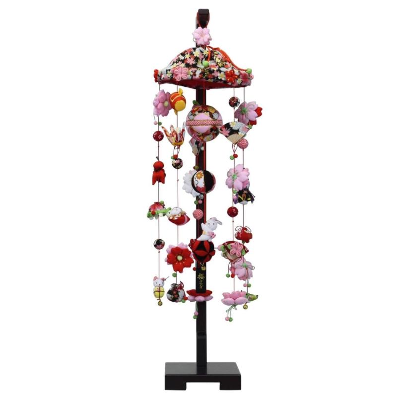 雛人形 吊るし飾り つるし雛 桜みやび 中サイズ J02 高さ90cm｜ロックオンショップ
