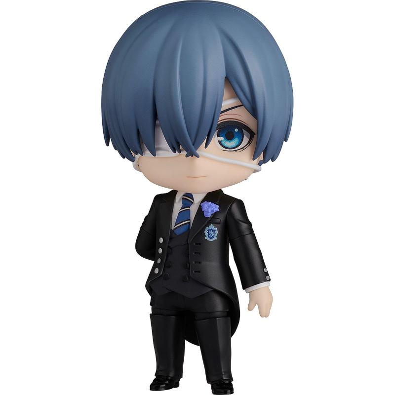 ねんどろいど TVアニメ『黒執事 寄宿学校編』 シエル ファントムハイヴ 紺碧の梟寮 Ver. ノンスケール プラスチック製 塗装済み可動フィギュア｜ロックオンショップ