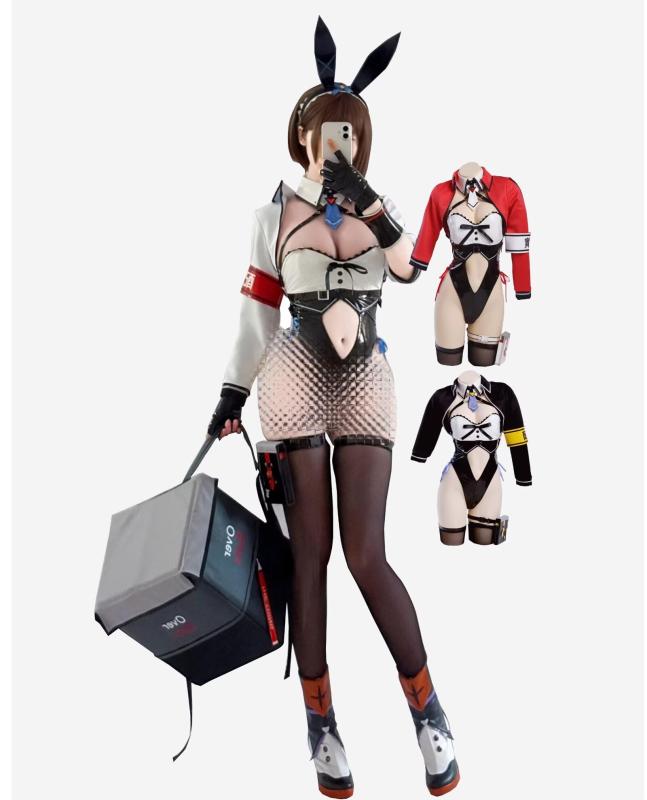 【ラベンダー】配達バニーガール コスプレ衣装 クリスマス ハロワイン コスチューム セクシ 誘惑 メイド服 バニーガール｜ロックオンショップ
