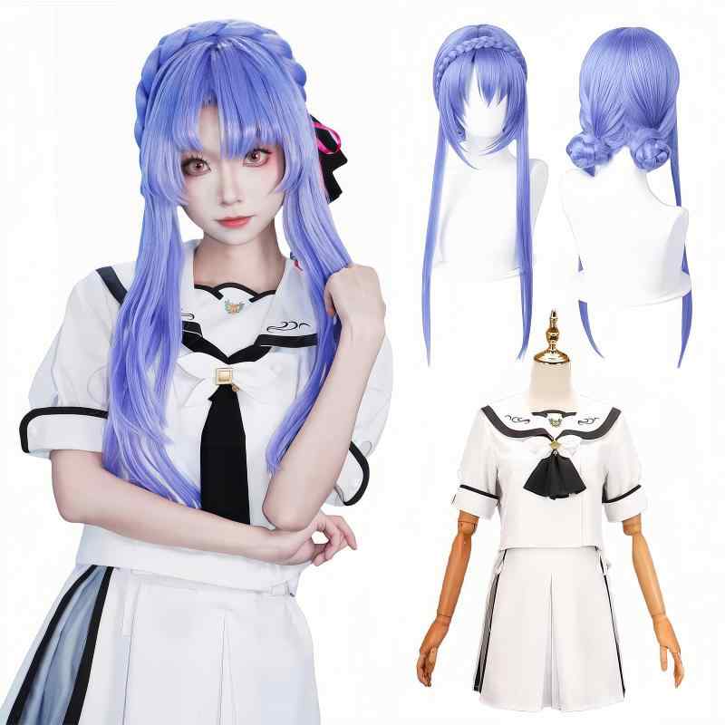 [NOKIJP] サマーポケッツ 紬 ヴェンダース コスプレ衣装 空門 蒼 コスプレ 鳴瀬 白羽 コスプレ衣装 久島 鴎 コスプレ SummerPockets cosplay JK 制服 コスチューム｜ロックオンショップ