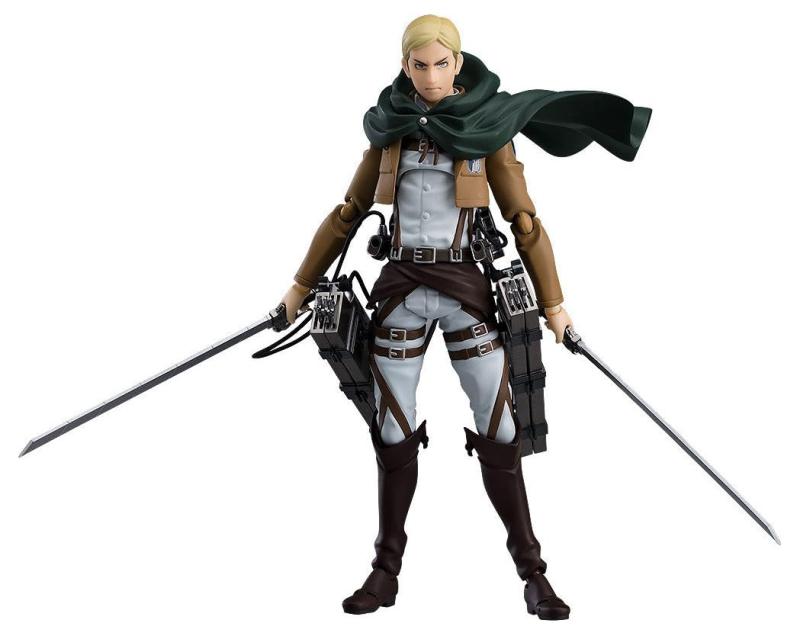 figma 進撃の巨人 エルヴィン スミス ノンスケール ABS&amp;PVC製 塗装済み可動フィギュア 再販分 200303｜ロックオンショップ