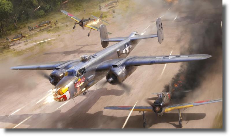 エデュアルド 1/48 リミテッドエディション B-25J ミッチェル ストレーファー プラモデル EDU548001 (飛行機)｜ロックオンショップ