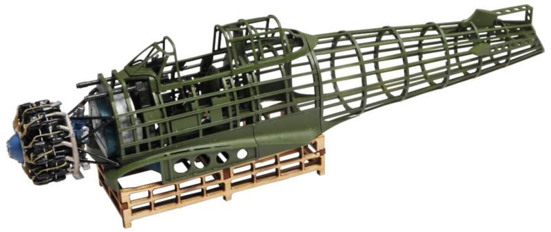 スタジオミド 1/48 零式艦上戦闘機21型 胴体スケルトンモデル レジンキット TP-002 (飛行機)｜ロックオンショップ