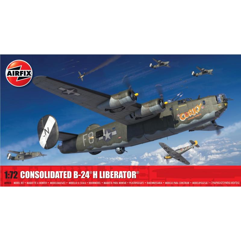 エアフィックス 1/72 アメリカ コンソリデーテッド B-24H リベレーター プラモデル X9010|ロックオンショップ