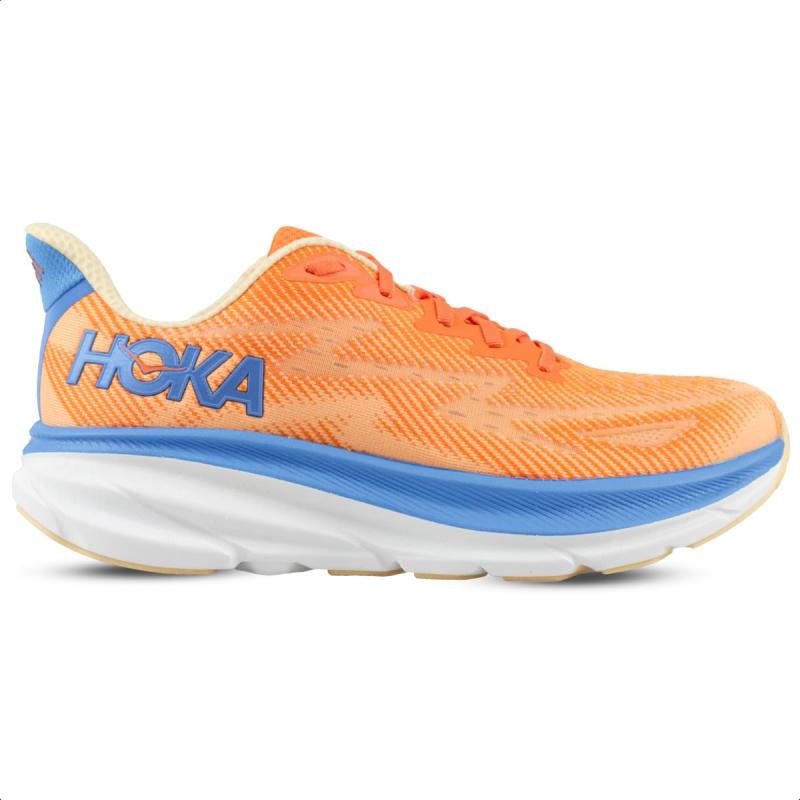 ホカ（HOKA） ランニングシューズ Clifton 9 クリフトン9 レギュラー オレンジ 1127895-VOIM スニーカー トレーニング ジョギング（オレンジ/２９．０/Men's）｜ロックオンショップ