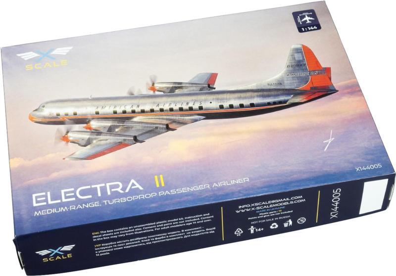 X-スケールモデルズ(X-Scale Models) 1/144 アメリカ L-188A エレクトラ2 ターボプロップ旅客機 プラモデル XSM144005|ロックオンショップ