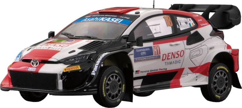ベルキット 1/24 トヨタ GR ヤリス ラリー1 ハイブリッド WRC 2023 ラリー・メキシコ ウィナー (日本語対訳補足説明書付属) プラモデル BEL026｜ロックオンショップ 9,210円