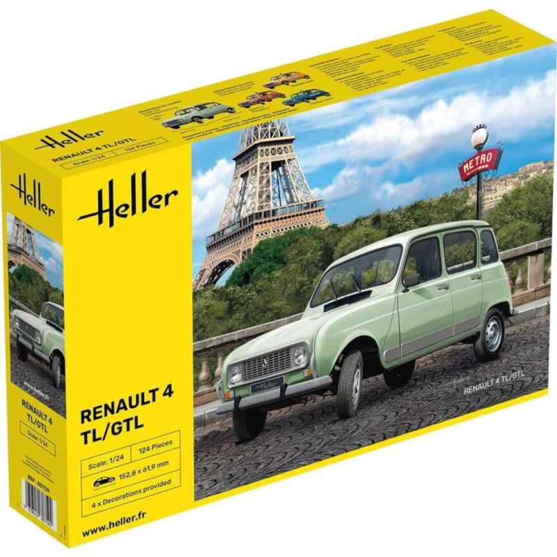 プラッツ エレール 1/24 ルノー 4 TL/GTL プラモデル HE80759 (自動車)｜ロックオンショップ