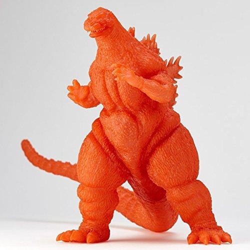 【ホビーゾーンVer】Sci-Fi MONSTER soft vinyl model kit collection（ソフトビニールキット） 1/400 ゴジラ1995 from「ゴジラ vs デストロイア」 クリアーオレンジVer.｜ロックオンショップ