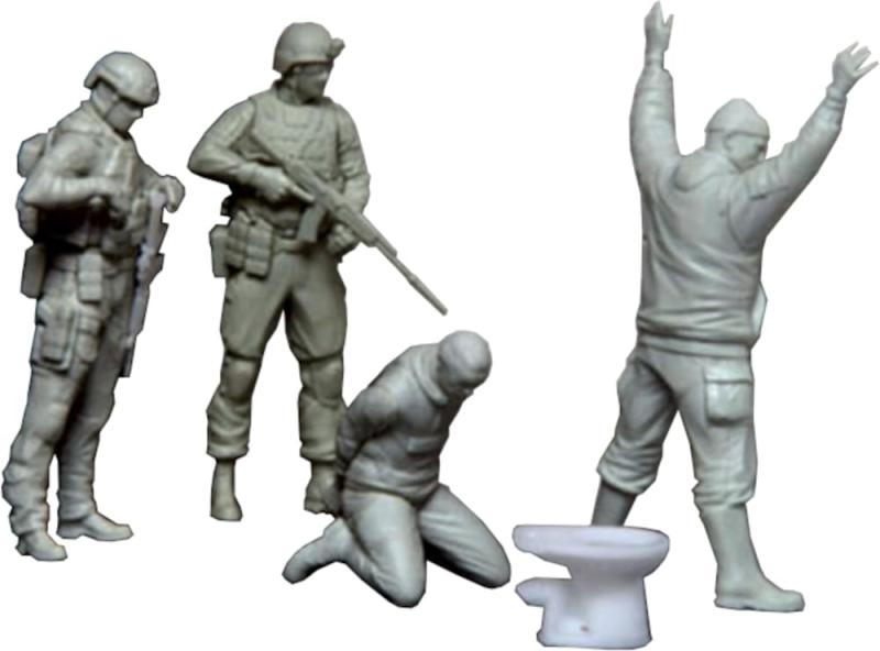 ダンモデルズ 1/35 ウクライナ保安庁保安官 & テロリスト 2022/2025年 4体セット レジンキット DAN35165|ロックオンショップ