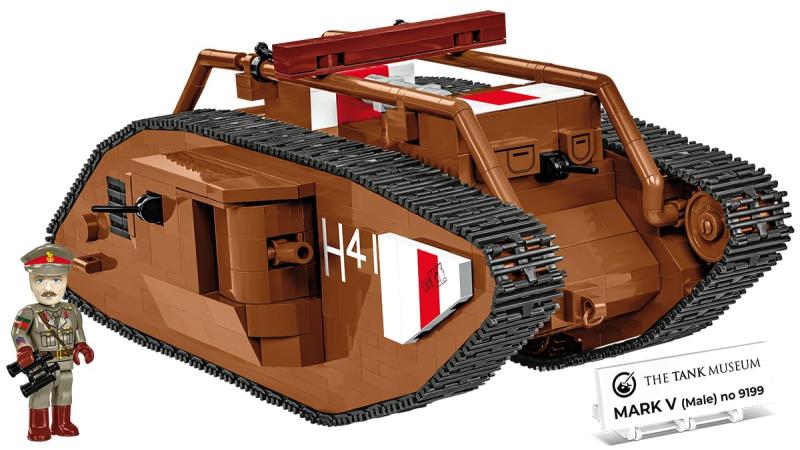 COBI ヒストリカルコレクション グレートウォーマークV (オス) No.9199 戦車｜ロックオンショップ 9,662円