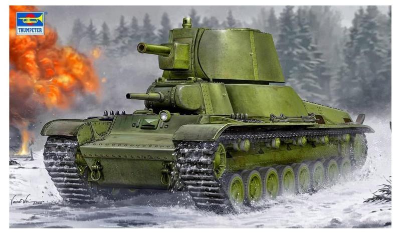 トランペッター 1/35 ソビエト軍 T-100Z多砲塔重戦車 プラモデル 09591 成型色｜ロックオンショップ