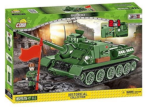 Cobi Historical Collection #2541 SU-100自走砲 (WWIIソビエト軍)【ミリタリーブロックーCOBI 日本正規総】｜ロックオンショップ