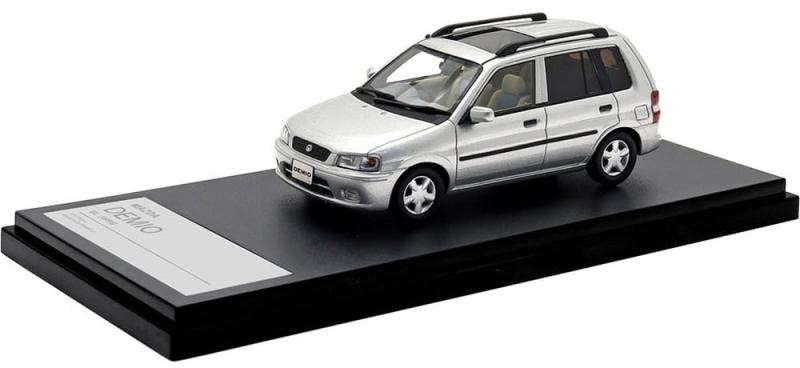 インターアライド Hi Story 1/43 MAZDA DEMIO GL (1996) シルバーストーンメタリック 完成品 HS497SL|ロックオンショップ