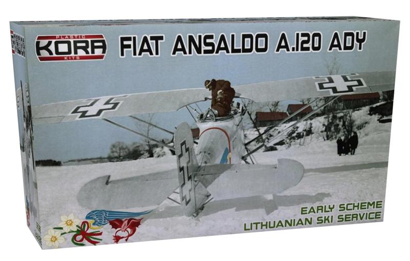 コラモデルス 1/72 フィアット・アンサルド A.120 Ady リトアニア空軍初期 スキー装備 プラモデル KORPK72217 (飛行機)|ロックオンショップ