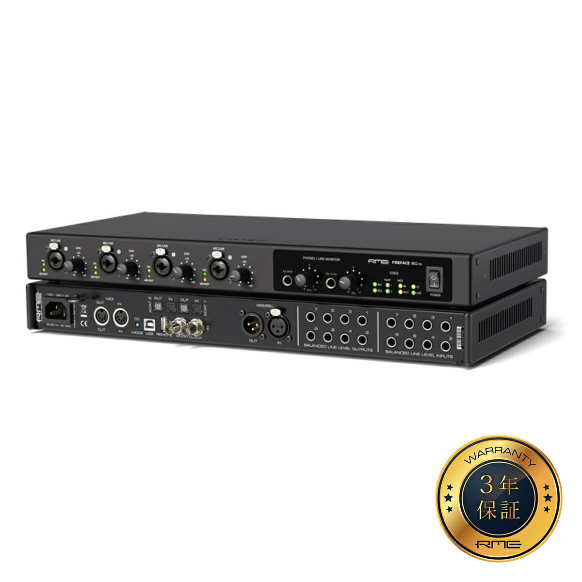 RME AUDIO Fireface 802 FS AE｜Rock oN Line 店
