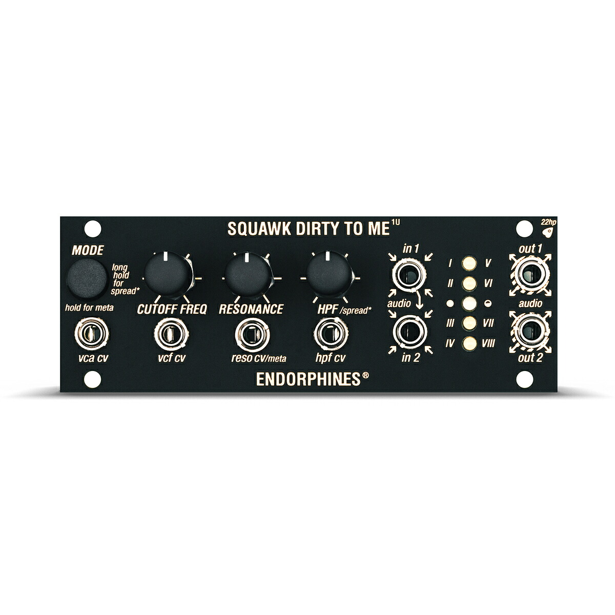ENDORPHIN.ES SQUAWK DIRTY TO ME 1U Black｜Rock oN Line 店 16,660円