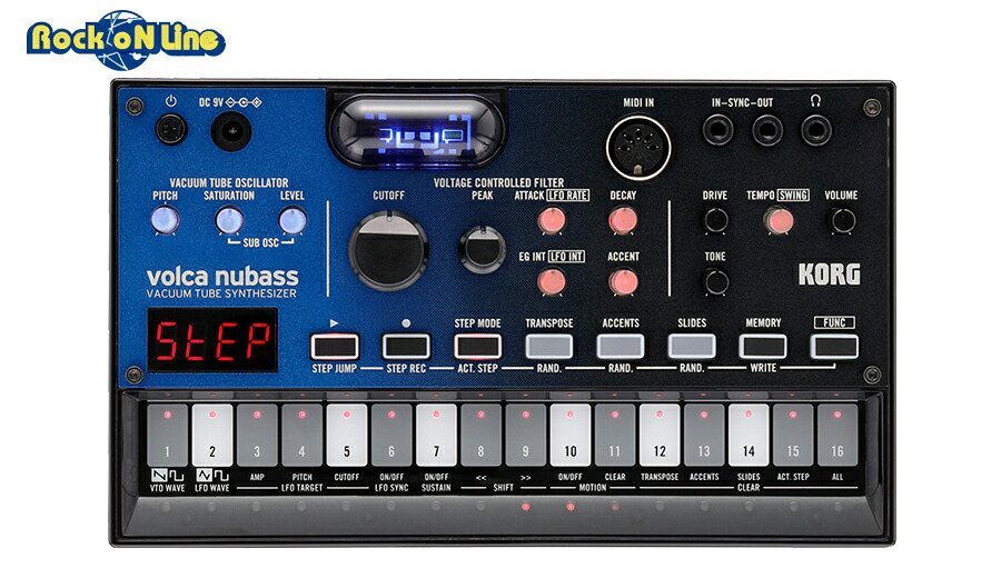 KORG volca nubass【シンセサイザー】